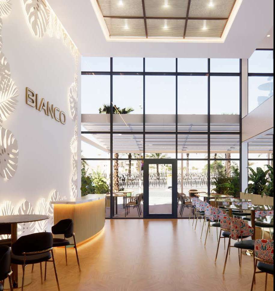 Urban Kitchen entrance and dining floor